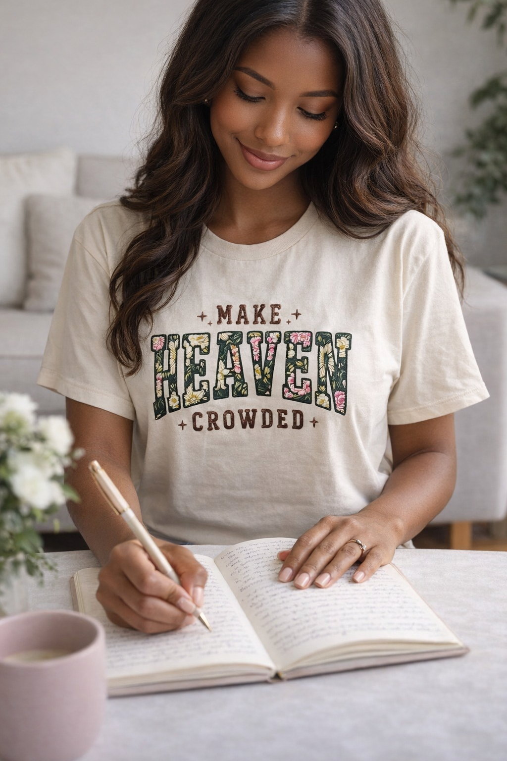 Make Heaven Crowded Tee