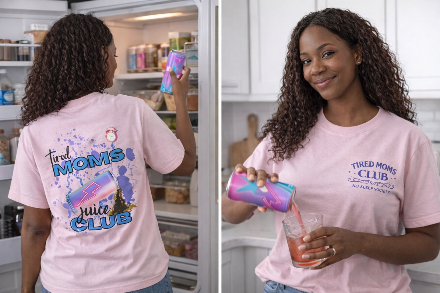 Tired Moms Juice Club Shirt | Mom Life Graphic Tee