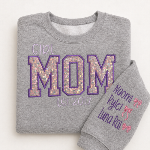 Personalized Varsity | Mom, Mama, Gigi & More